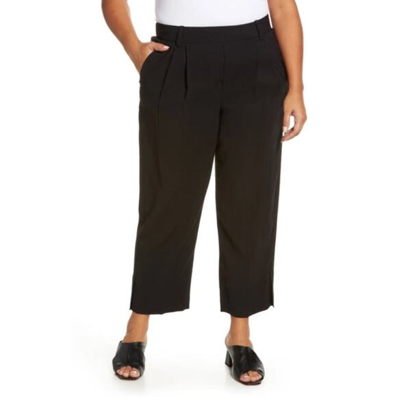 Vince Stovepipe Crop Pull-on Pants In Black NWT Size 3XL - Picture 1 of 9